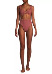 Hunza G Nadine Circle Insert Bikini Set