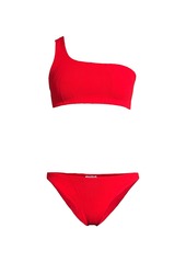 Hunza G Nancy One-Shoulder Bikini Set