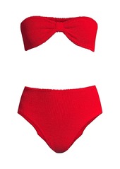 Hunza G Posey Hi-Rise 2-Piece Bikini Set