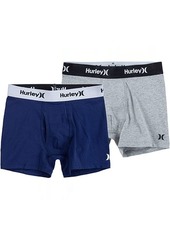 Hurley Classic Boxer Briefs 2-Pack (Big Kids)