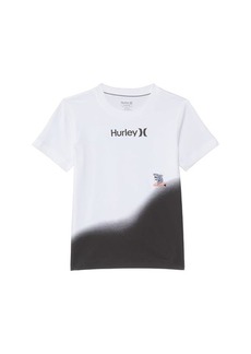 Hurley Dip Dye Graphic T-Shirt (Big Kid)