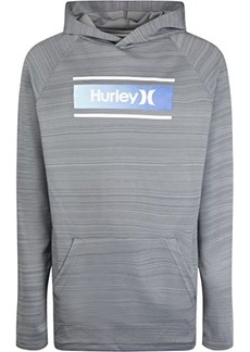 Hurley H2O Dri Long Sleeve Hooded T-Shirt (Big Kids)