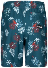 Hurley Big Boy Punta Rocas Pull On Swim Shorts - Armored Navy