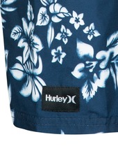 Hurley Big Boys Floral Printed Drawcord Board Shorts - Night Force