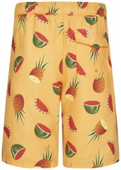 Hurley Big Boys Fruit Slice Printed Pull-On Swim Shorts - N58nectari