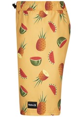 Hurley Big Boys Fruit Slice Printed Pull-On Swim Shorts - N58nectari