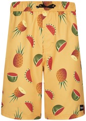 Hurley Big Boys Fruit Slice Printed Pull-On Swim Shorts - N58nectari