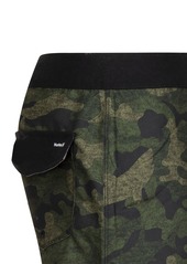 Hurley Big Boys Sharkbait Camo Boardshorts - Green Camo