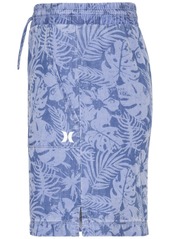 Hurley Big Girls Printed Chambray Pull-On Skirt - Bjcstamped