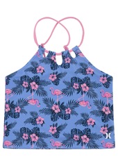 Hurley Big Girls Tri-Cutout Tankini Swimsuit - Tropic Turquoise