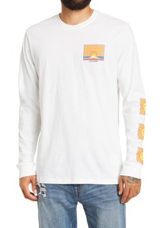 Hurley Everyday Chill Sun Long Sleeve Graphic Tee in White at Nordstrom