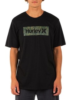 Hurley Everyday Explore Graphic Logo Tee in Black at Nordstrom