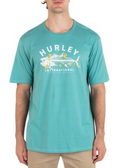 Hurley Everyday Fish Food Short-Sleeve Tee, Men's, Medium, Black | Father's Day Gift Idea