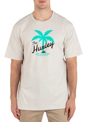 Hurley Men's Everyday Salt And Lime Short-Sleeve Tee, Large, Tan