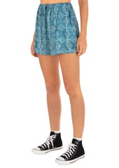 Hurley Juniors' Tribal Geo Pull-On Shorts - Blueprint