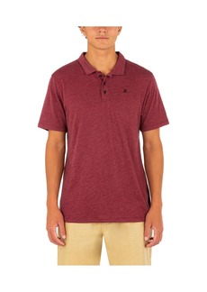 Hurley Men's Ace Vista Short Sleeve Polo Shirt - True Red