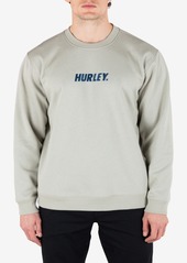 Hurley Men's Adios Heat Crew Sweatshirt - Dark Stone Grey