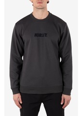 Hurley Men's Adios Heat Crew Sweatshirt - Dark Stone Grey