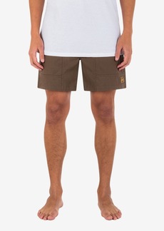 Hurley Men's Baja Slub Volley Drawcord Shorts - Ultra Tan