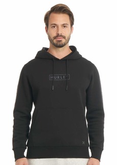 Hurley Men's Boxed Logo Fleece Pullover Hoodie