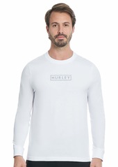 Hurley Men's Boxed Logo Longsleeve Graphic T-Shirt  Extra Large