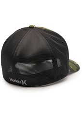 Hurley Men's Camo Icon Flag Trucker Flex Hat - Camo