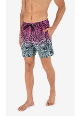 "Hurley Men's Cannonball Volley 25TH S1 17"" Stretch Shorts - Black"