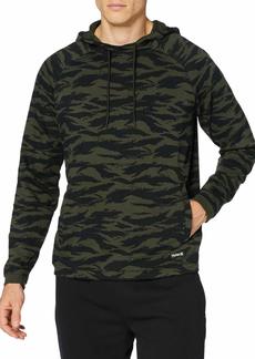 Hurley Men's Dri-Fit Universal Pullover Hooded Sweatshirt Sequoia/HTR L