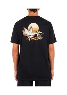 Hurley Men's Everyday Beer Run Pocket Short Sleeve T-shirt - Black