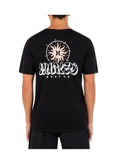 Hurley Men's Everyday Cosmic Groove Short Sleeves T-shirt - Black