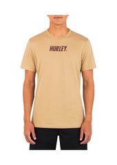 Hurley Men's Everyday Explore Fastlane Short Sleeve T-shirt - Cargo