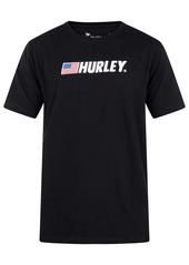 Hurley Men's Everyday Fastlane Usa Shirt - White