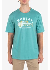 Hurley Men's Everyday Fish Food Short Sleeve T-shirt - Black