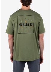 Hurley Men's Everyday Four Corners Short Sleeves T-shirt - Sunspot