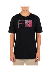 Hurley Men's Everyday Halfer Gradient Short Sleeves T-shirt - Black
