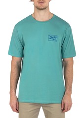 Hurley Men's Everyday Hut Life Short Sleeve Tee, Large, Green | Father's Day Gift Idea