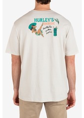 Hurley Men's Everyday Northshore Gal Short Sleeve T-shirt - Bone