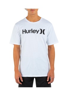 Hurley Men's Everyday One and Only Solid Short Sleeve T-shirt - White