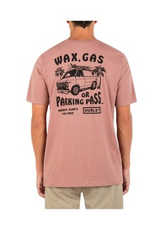 Hurley Men's Everyday Parking Pass Short Sleeves T-shirt - Phantom Rose