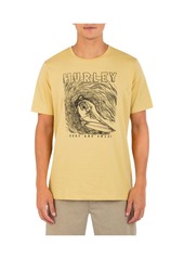 Hurley Men's Everyday Surfing Skelly Short Sleeve T-shirt - Bone