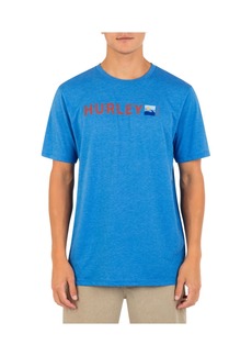 Hurley Men's Everyday Wave Box Short Sleeves T-shirt - Sea View