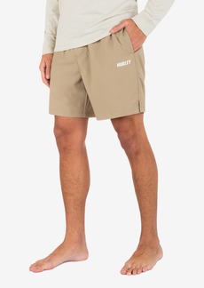 Hurley Men's Explore Dri Trek Ii Hybrid Shorts - Khaki