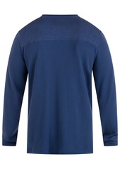 Hurley Men's Felton Thermal Crew Long Sleeve Shirt - Blue Void