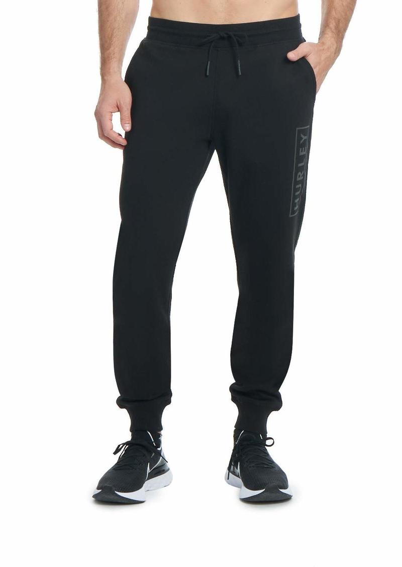 Hurley mens Boxed Logo Fleece Jogger Sweatpants   US
