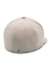 Hurley Men's Heather Phantom Lock Up Flex Hat - Heather Gray