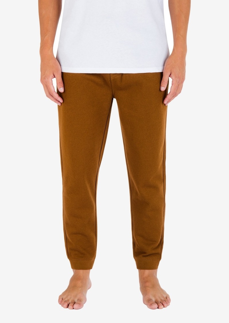 Hurley Men's Icon Boxed Drawcord Closure Jogger Pants - Bronzed