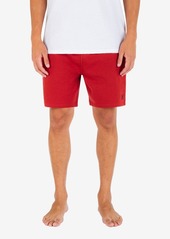 Hurley Men's Icon Boxed Sweat Shorts - Royal Red