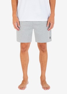 Hurley Men's Icon Boxed Sweat Shorts - Dark Heather Gray