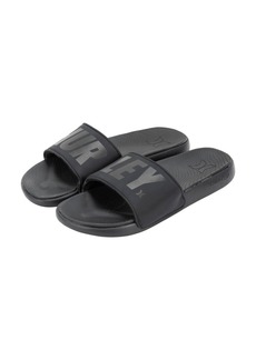 Hurley Men's Jumbo Tier Slide Sandals - Black/White