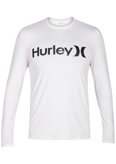 Hurley Men's Logo Long-Sleeve Swim Shirt